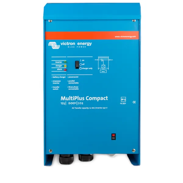 Měnič/nabíječ Victron Energy MultiPlus C 12V/800VA/35A-16A 