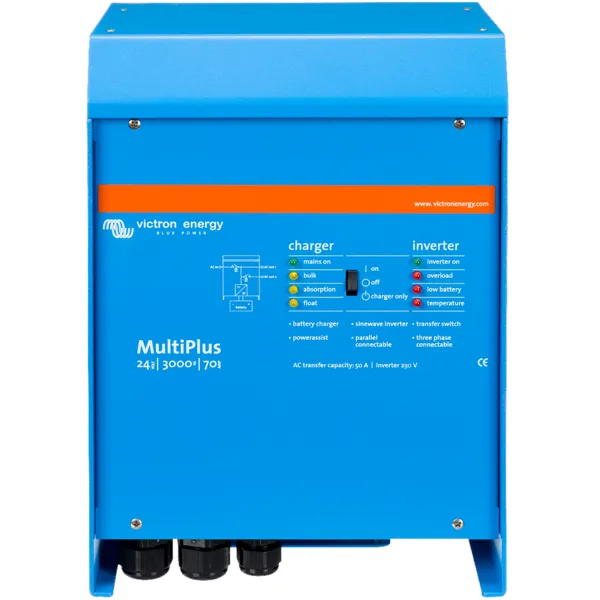 Měnič/nabíječ Victron Energy MultiPlus 24V/3000VA/70A-50A