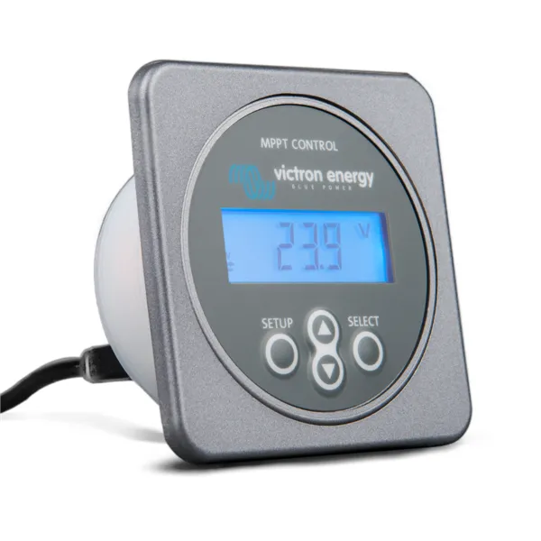 Displej MPPT regulátorů Victron Energy