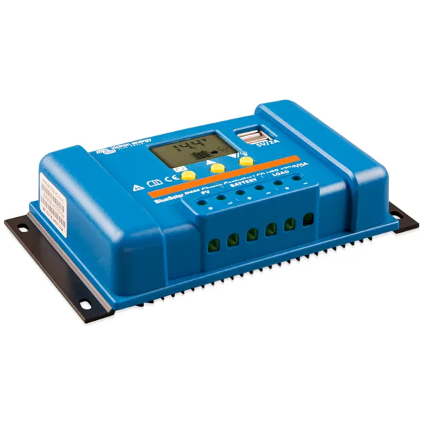 PWM solární regulátor Victron Energy BlueSolar-LCD&USB 5A