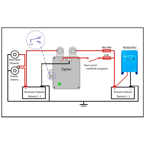 Propojovač baterií Cyrix-i 12-24V 400A