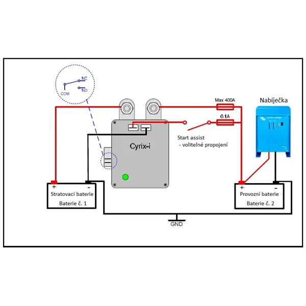 Propojovač baterií Cyrix-i 12-24V 400A
