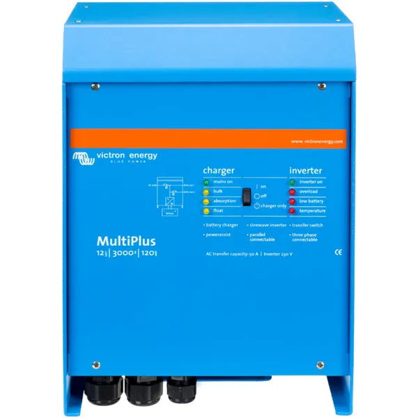 Měnič/nabíječ Victron Energy MultiPlus 12V/3000VA/120A-50A