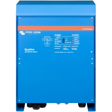 Měnič/nabíječ Victron Energy Quattro 24V/8000VA/200A-100A/100A