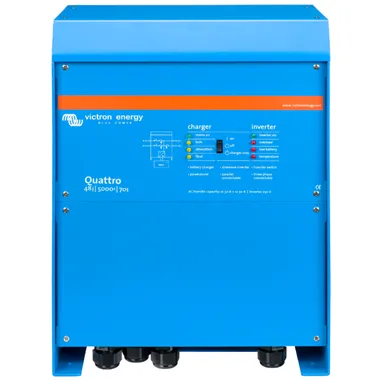 Měnič/nabíječ Victron Energy Quattro 48V/5000VA/70A-100A/100A