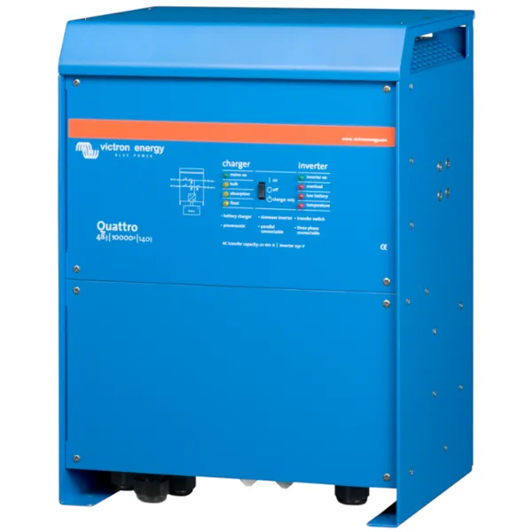 Měnič/nabíječ Victron Energy Quattro 48V/8000VA/110A-100A/100A