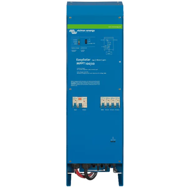 Hybridní solární jednotka EasySolar 1600VA/24V s AC jističi
