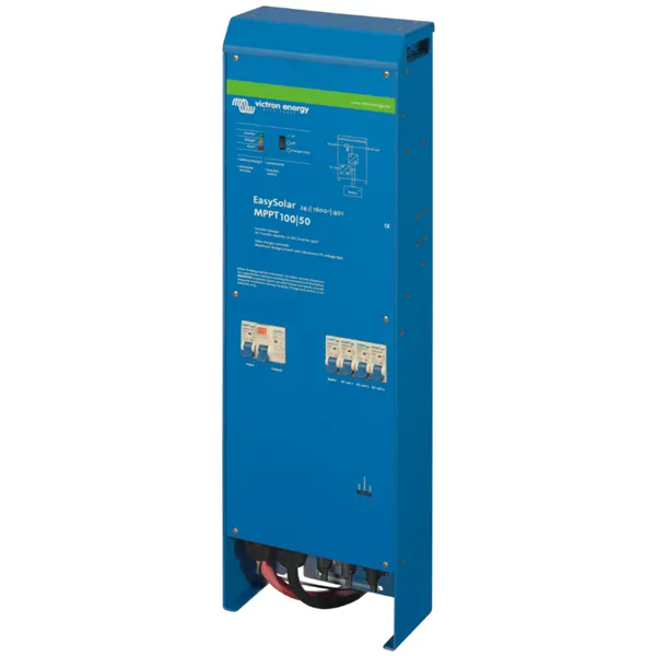 Hybridní solární jednotka EasySolar 1600VA/24V s AC jističi
