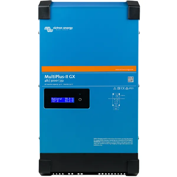Měnič/nabíječ Victron Energy MultiPlus-II GX 48V/3000VA/35A-32A