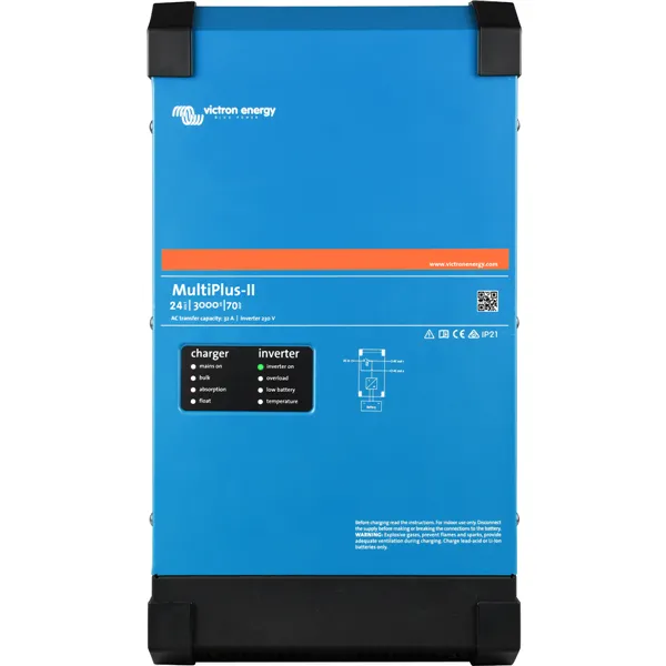 Měnič/nabíječ Victron Energy MultiPlus-II 24V/3000VA/70A-32A
