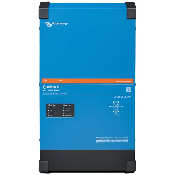 Měnič/nabíječ Victron Energy Quattro-II 24/5000/120-50/50 230V