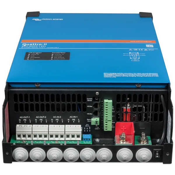 Měnič/nabíječ Victron Energy Quattro-II 48/5000/70-50/50 230V