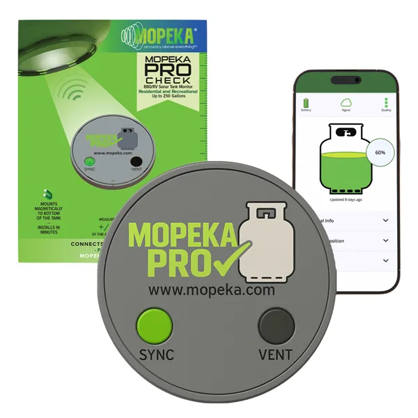 Mopeka Pro Check senzor hladiny LPG
